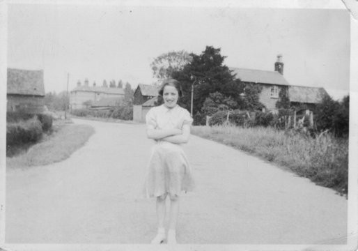 Grange Road<br>with Mary Norman 1938