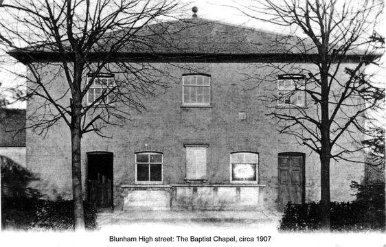 High Street<br>The Baptist Chapel 1907