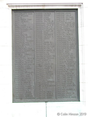 The War Memorial at Middlesbrough.