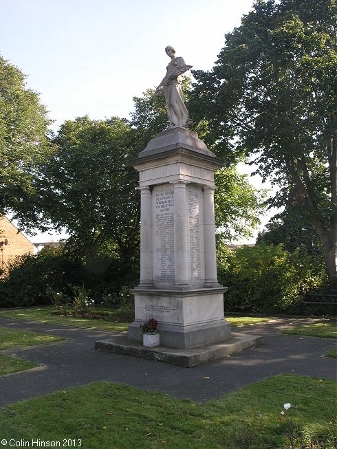 The The War Memorial at Hunsworth