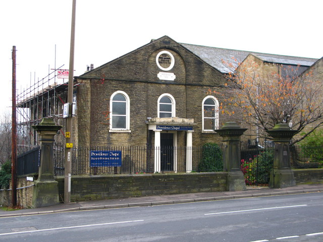 The former Providence Baptist Chapel, Elland