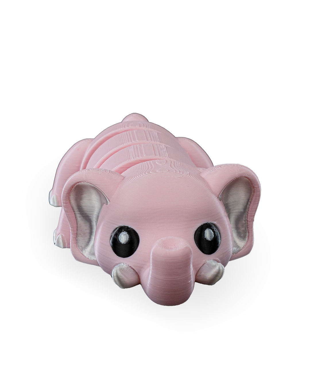 Cute Flexi Elephant Keychain