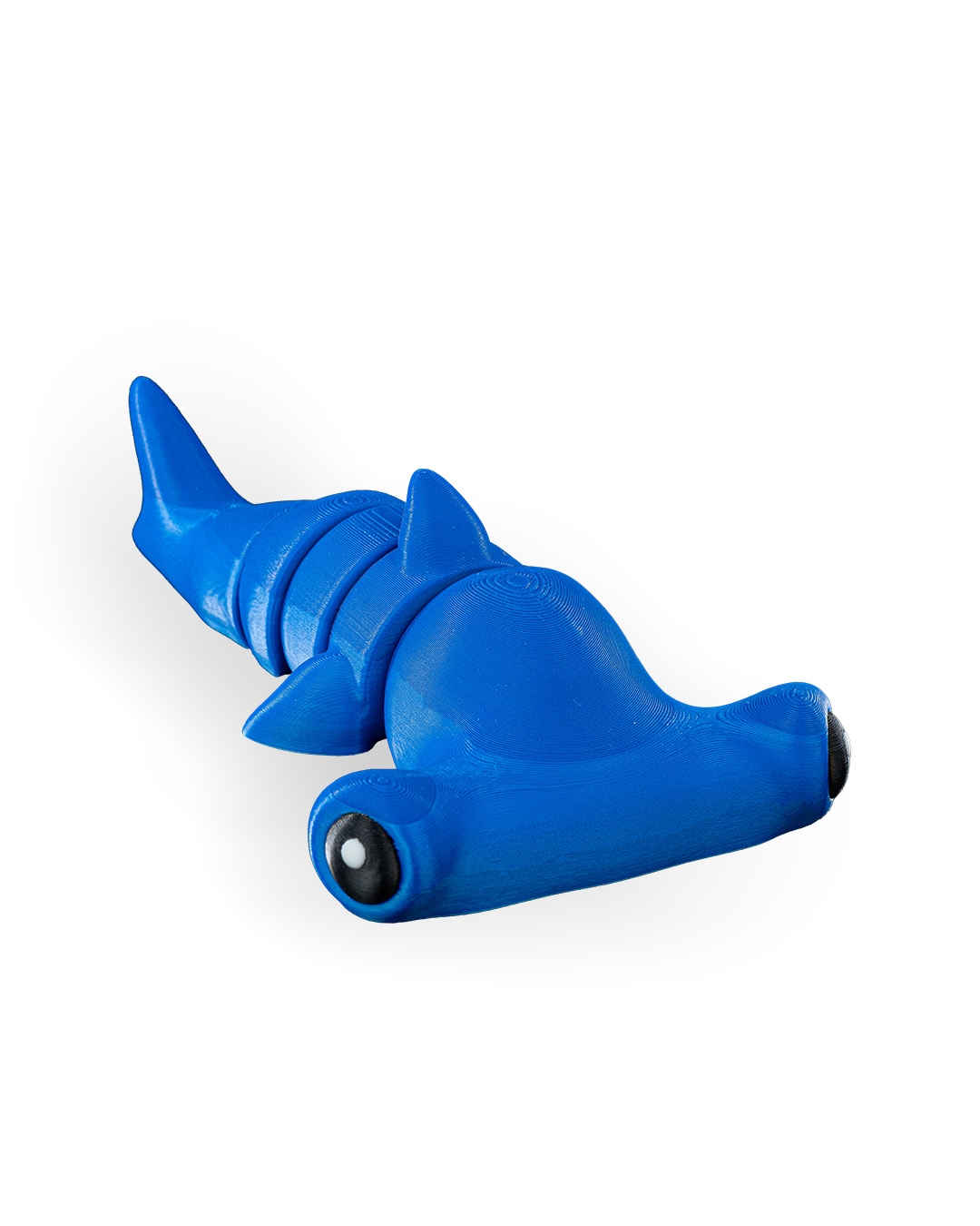 Cute Flexi Hammerhead Shark Keychain